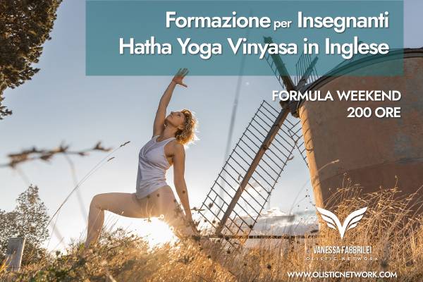 Corso Formazione per insegnanti Hatha Yoga Vinyasa + Inglese finalizzato allo Yoga 