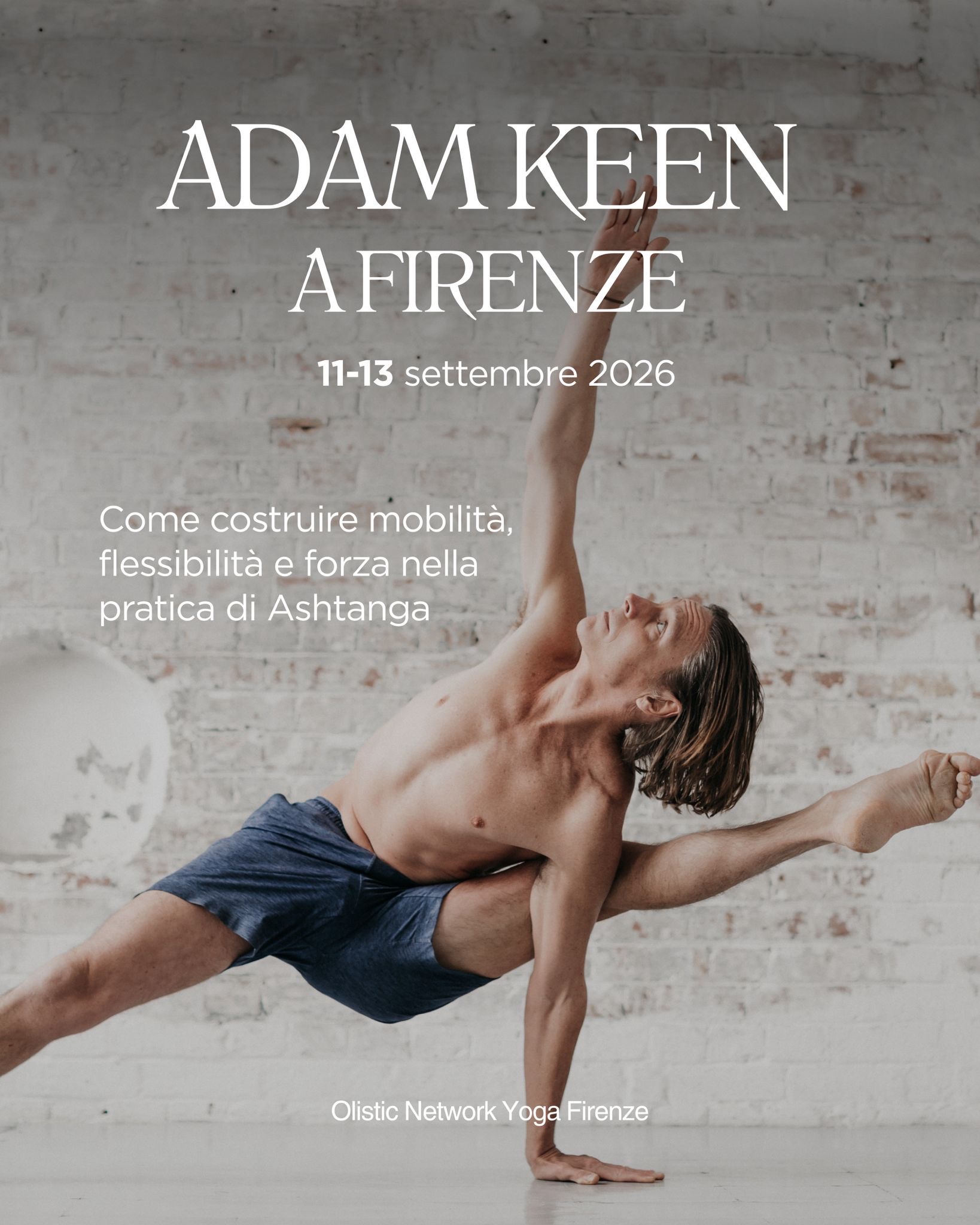 Workshop Adam Keen a Firenze
